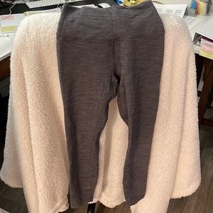 Grey lululemon align leggings